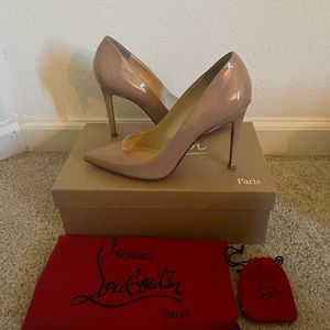 Christian Louboutin Authentic Pigalle 100 Patent leather SIZE 37